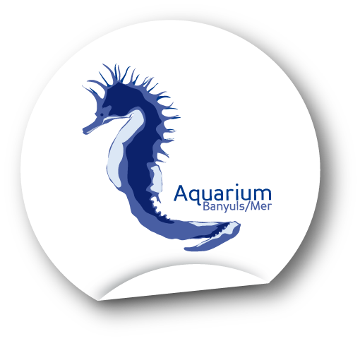 Logo Aquarium sticker CMJN
